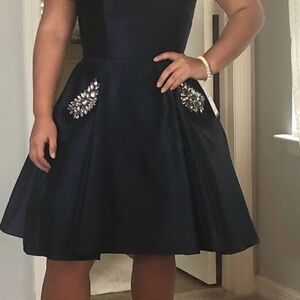 Dark blue  Blonde